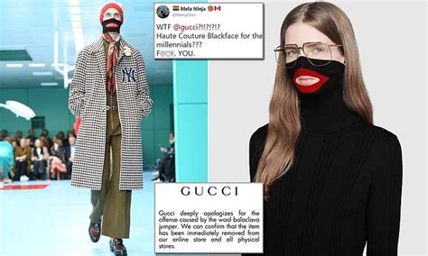 gucci controersey|Gucci balaclava.